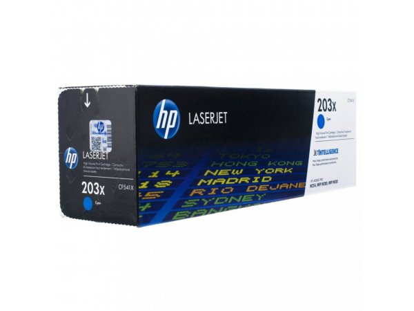Картриджи для лазерных принтеров HP Картридж HP CF541X 203X